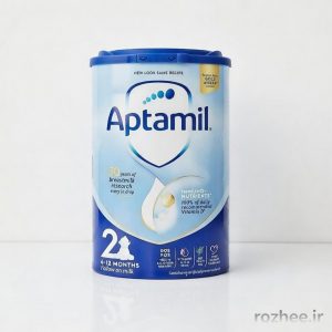 بسته‌بندی غذای کمکی آپتامیل 2 Pronutra با HMO و پربیوتیک برای نوزادان ۶ تا ۱۲ ماه در مرحله weaning.