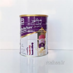 پودر مکمل غذایی پدیا شور با طعم وانیل برای رشد سالم کودکان
